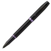 Ручка-роллер Parker IM Vibrant Rings Flame Amethyst Purple, стержень:Fblk, в подарочной упаковке., арт. 026725403