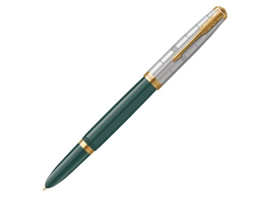 Ручка перьевая Parker 51 Premium Forest Green GT, арт. 026724703