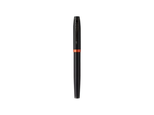 Ручка-роллер Parker IM Vibrant Rings Flame Orange, стержень:Fblk, в подарочной упаковке., арт. 026725303