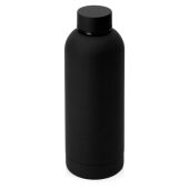 Вакуумная термобутылка Cask Waterline, soft touch, 500 мл, черный (Р), арт. 026698503