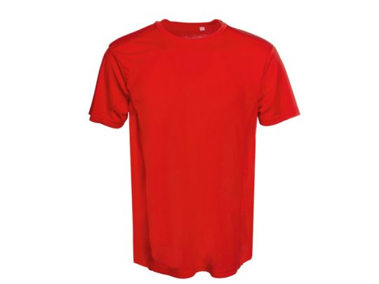 Мужская спортивная футболка Turin из комбинируемых материалов, красный (XL), арт. 026709103