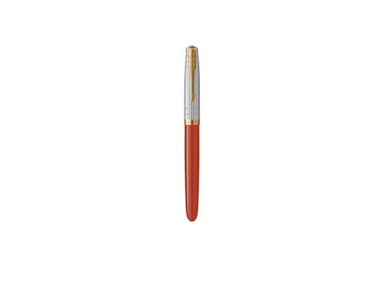 Перьевая ручка Parker 51 Premium Red GT, перо:M чернила:Black, Blue, в подарочной упаковке., арт. 026724803
