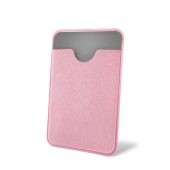 Чехол-картхолдер Favor на клеевой основе на телефон для пластиковых карт и и карт доступа, розовый, арт. 026699303