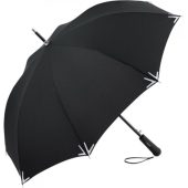 Зонт-трость Safebrella с фонариком и светоотражающими элементами, черный, арт. 026882703
