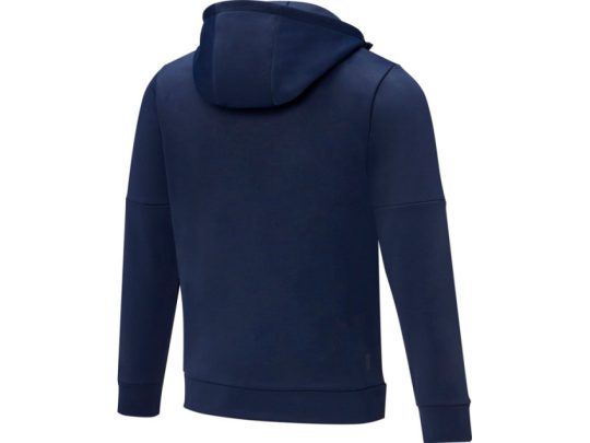 Мужской свитер анорак Sayan на молнии на половину длины с капюшоном, темно-синий (XS), арт. 026900603