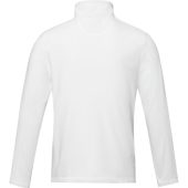 Мужская флисовая куртка Amber на молнии из переработанных материалов по стандарту GRS, белый (XL), арт. 026889903