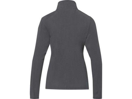 Женская флисовая куртка Amber на молнии из переработанных материалов по стандарту GRS, storm grey (L), арт. 026895103
