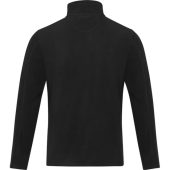 Мужская флисовая куртка Amber на молнии из переработанных материалов по стандарту GRS, черный (3XL), арт. 026892903