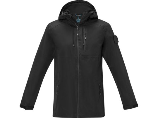 Легкая куртка унисекс Kai, изготовленная из переработанных материалов по стандарту GRS, черный (M), арт. 026885003