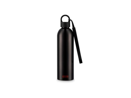 MELIOR STEEL. Double-walled water bottle 500 ml, черный, арт. 026911303