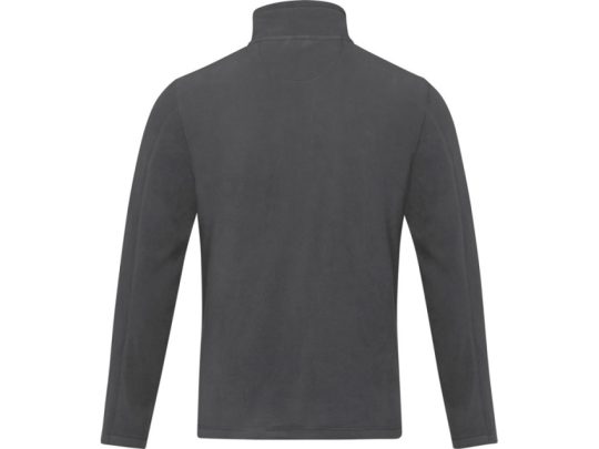 Мужская флисовая куртка Amber на молнии из переработанных материалов по стандарту GRS, storm grey (3XL), арт. 026892203