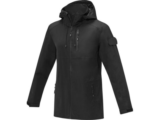 Легкая куртка унисекс Kai, изготовленная из переработанных материалов по стандарту GRS, черный (2XS), арт. 026885503