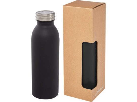 Бутылка Riti объемом 500 мл с медной обшивкой и вакуумной изоляцией , черный, арт. 026907803