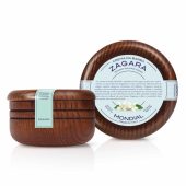 Крем для бритья Mondial ZAGARA с ароматом флёрдоранжа, деревянная чаша, 140 мл, арт. 026873203