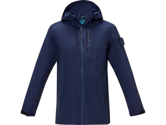 Легкая куртка унисекс Kai, изготовленная из переработанных материалов по стандарту GRS, темно-синий (M), арт. 026884203