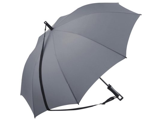 Зонт-трость Loop с плечевым ремнем, серый, арт. 026862403