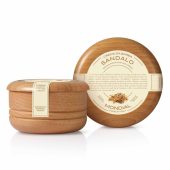 Крем для бритья Mondial SANDALO с ароматом сандалового дерева, деревянная чаша, 140 мл, арт. 026873603