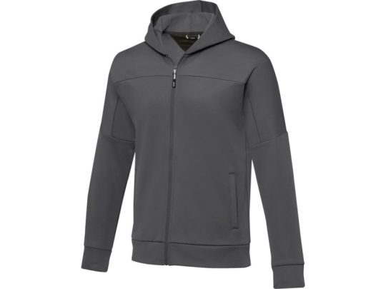 Мужская спортивная трикотажная куртка Nubia на молнии, storm grey (XL), арт. 026897103