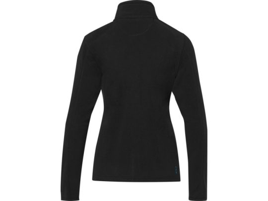 Женская флисовая куртка Amber на молнии из переработанных материалов по стандарту GRS, черный (XS), арт. 026895403