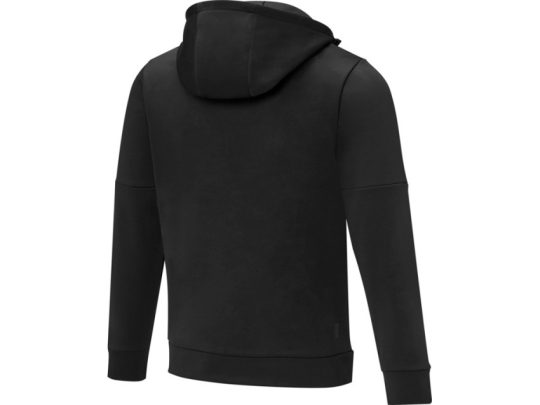 Мужской свитер анорак Sayan на молнии на половину длины с капюшоном, черный (XL), арт. 026902403