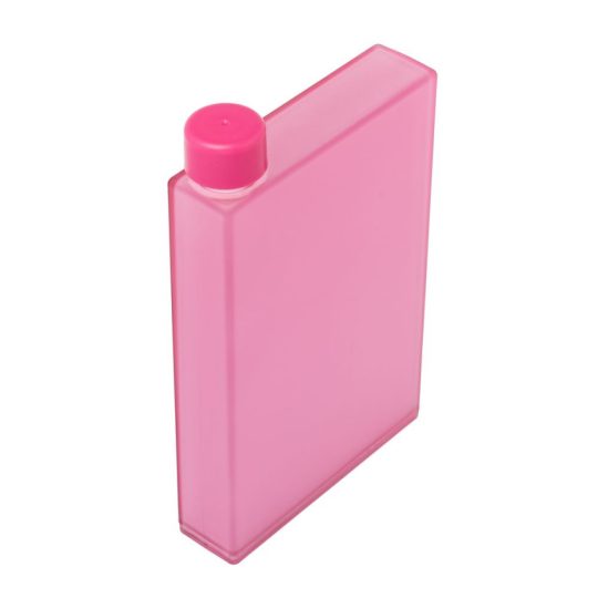 Бутылка-фляга Square, розовая