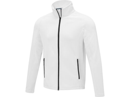 Мужская флисовая куртка Zelus, белый (XL), арт. 027146403