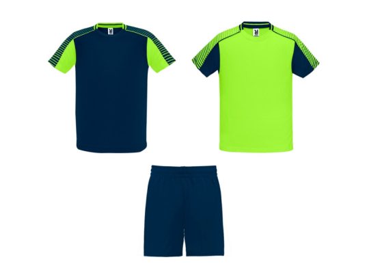 Спортивный костюм Juve, неоновый зеленый/нэйви (M), арт. 027081103