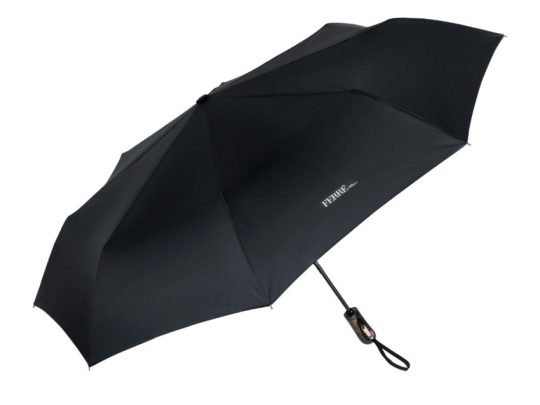 Зонт складной автоматичский Ferre Milano, черный, арт. 027059703