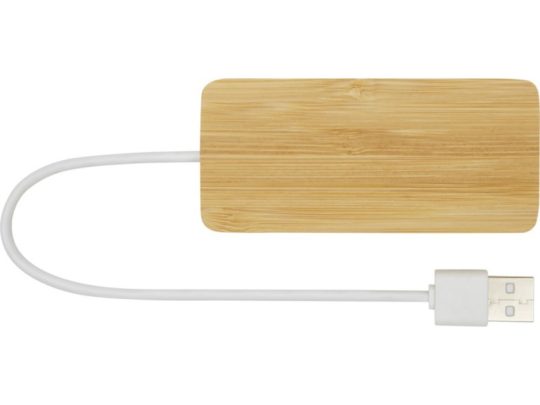 USB-концентратор Tapas из бамбука, натуральный, арт. 026922203