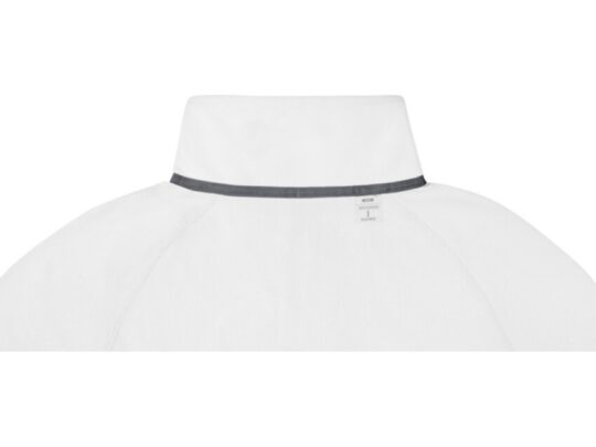 Мужская флисовая куртка Zelus, белый (XS), арт. 027146003