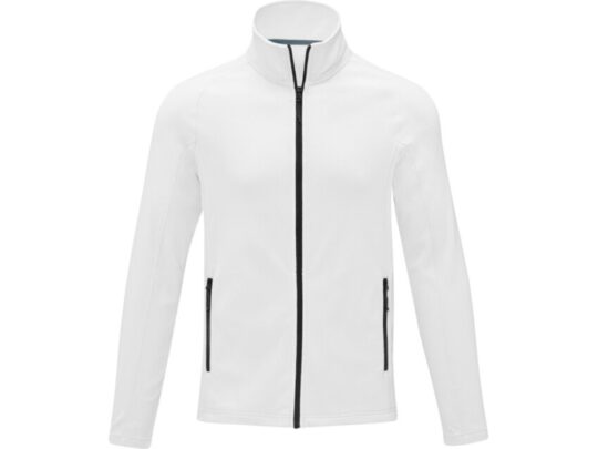 Мужская флисовая куртка Zelus, белый (XS), арт. 027146003