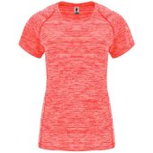 Спортивная футболка женская Austin, меланжевый неоновый коралловый (M), арт. 026963403