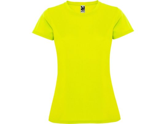 Футболка спортивная женская Montecarlo, неоновый желтый (XL), арт. 027075603