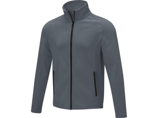 Мужская флисовая куртка Zelus, storm grey (2XL), арт. 027150003