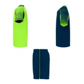 Спортивный костюм Juve, неоновый зеленый/нэйви (M), арт. 027081103