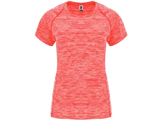 Спортивная футболка женская Austin, меланжевый неоновый коралловый (S), арт. 026963303