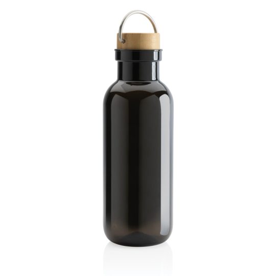 Бутылка для воды из rPET GRS с крышкой из бамбука FSC, 680 мл, арт. 026945106