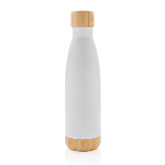 Вакуумная бутылка из нержавеющей стали и бамбука, 520 мл, арт. 026948206