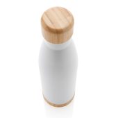 Вакуумная бутылка из нержавеющей стали и бамбука, 520 мл, арт. 026948206