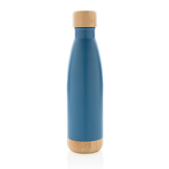 Вакуумная бутылка из нержавеющей стали и бамбука, 520 мл, арт. 026948306