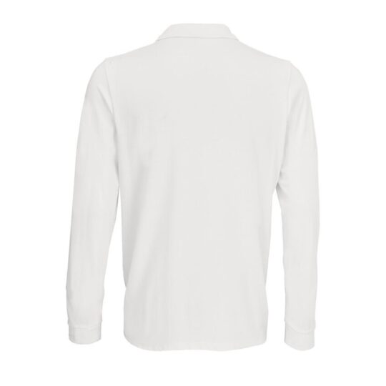Рубашка поло с длинным рукавом Prime LSL, белая, размер 4XL