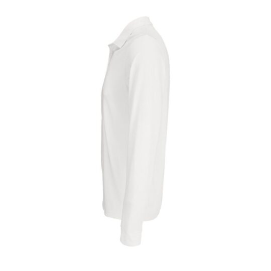 Рубашка поло с длинным рукавом Prime LSL, белая, размер 4XL