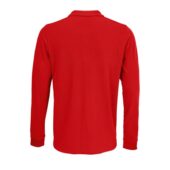 Рубашка поло с длинным рукавом Prime LSL, красная, размер XL