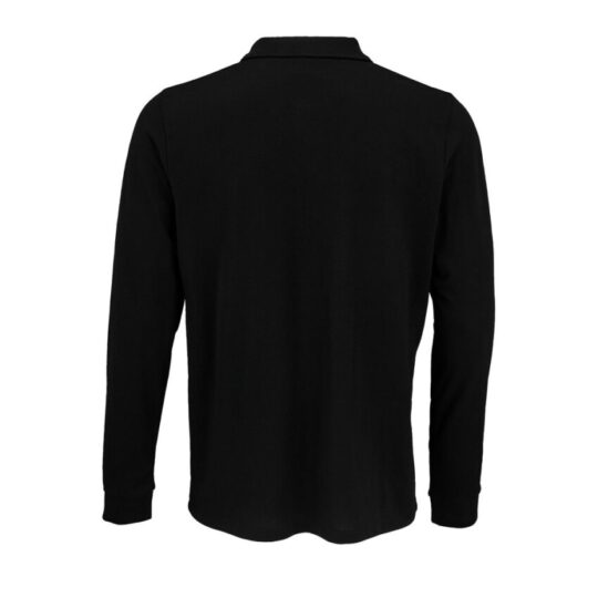 Рубашка поло с длинным рукавом Prime LSL, черная, размер XL