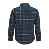 Куртка-рубашка оверсайз унисекс Noah, темно-зеленая, размер 2 (XL/XXL)