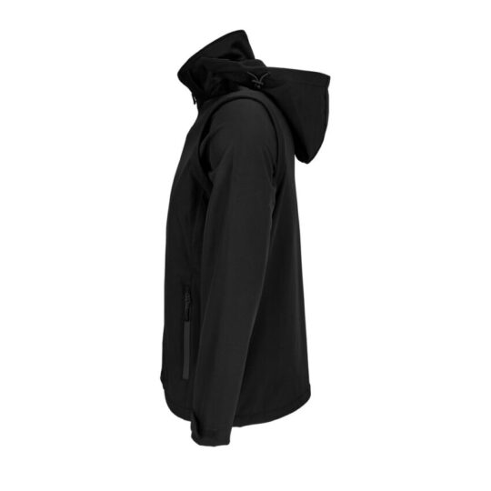 Куртка-трансформер унисекс Falcon, черная, размер 5XL