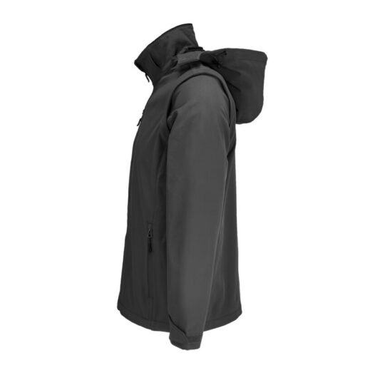 Куртка-трансформер унисекс Falcon, темно-серая, размер XL