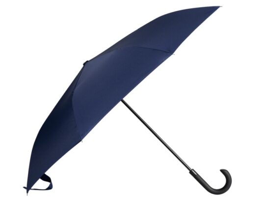 Зонт-трость наоборот Inversa, полуавтомат, темно-синий, арт. 027364003