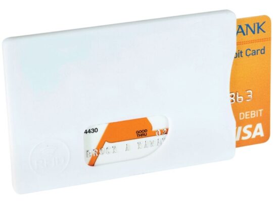 Защитный RFID чехол для кредитной карты Arnox, белый, арт. 027369003