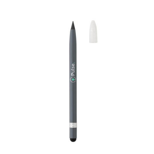 Алюминиевый вечный карандаш с ластиком, арт. 027258006